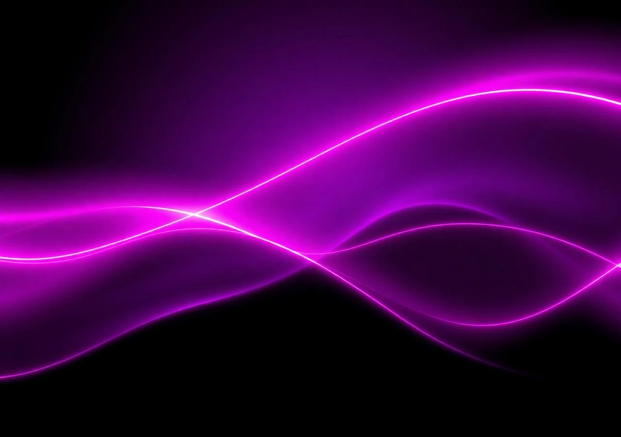 Neon wave background